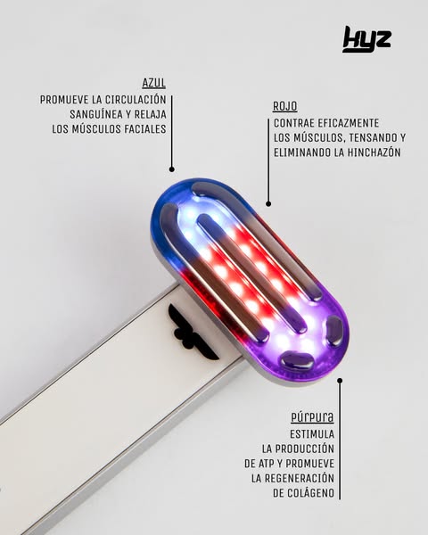 3 luces LED para una piel perfecta