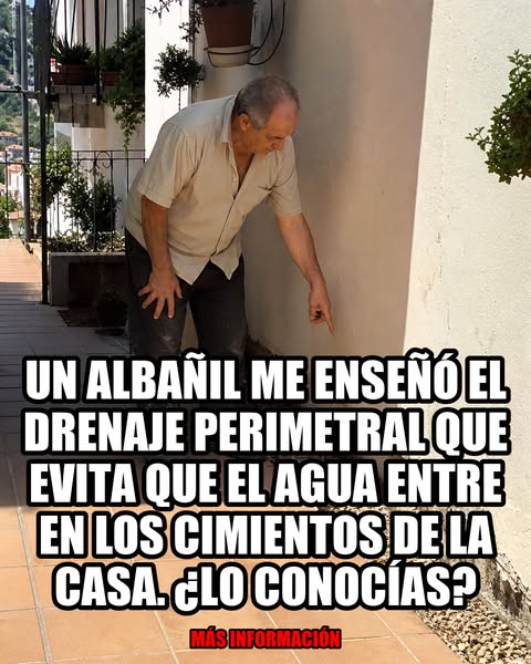 Qué es el drenaje perimetral y cómo protege los cimientos de tu casa