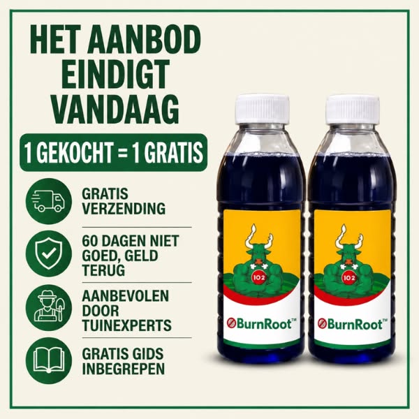 Elimineer onkruid binnen 24 uur