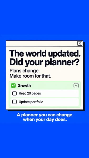 Change the plan in a tap
