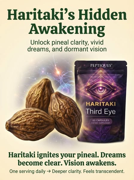Decalcify Your Pineal Gland Clarity With Haritaki