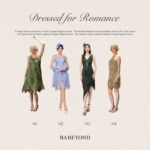 Find the 1920s Style in BABEYOND.