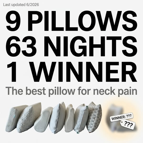 The Best Pillows For Neck Pain Of 2026 (and The Ones To Avoid)
