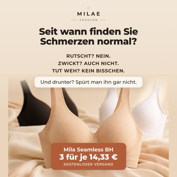 Endlich ein BH, den Sie nicht spüren