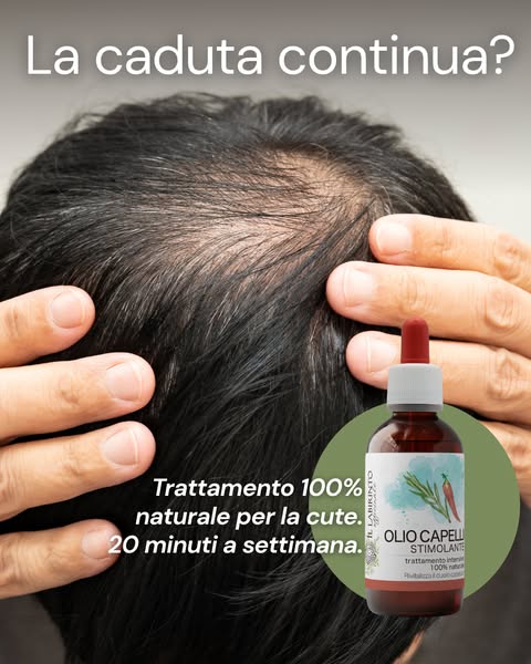 Olio stimolante per una cute più reattiva