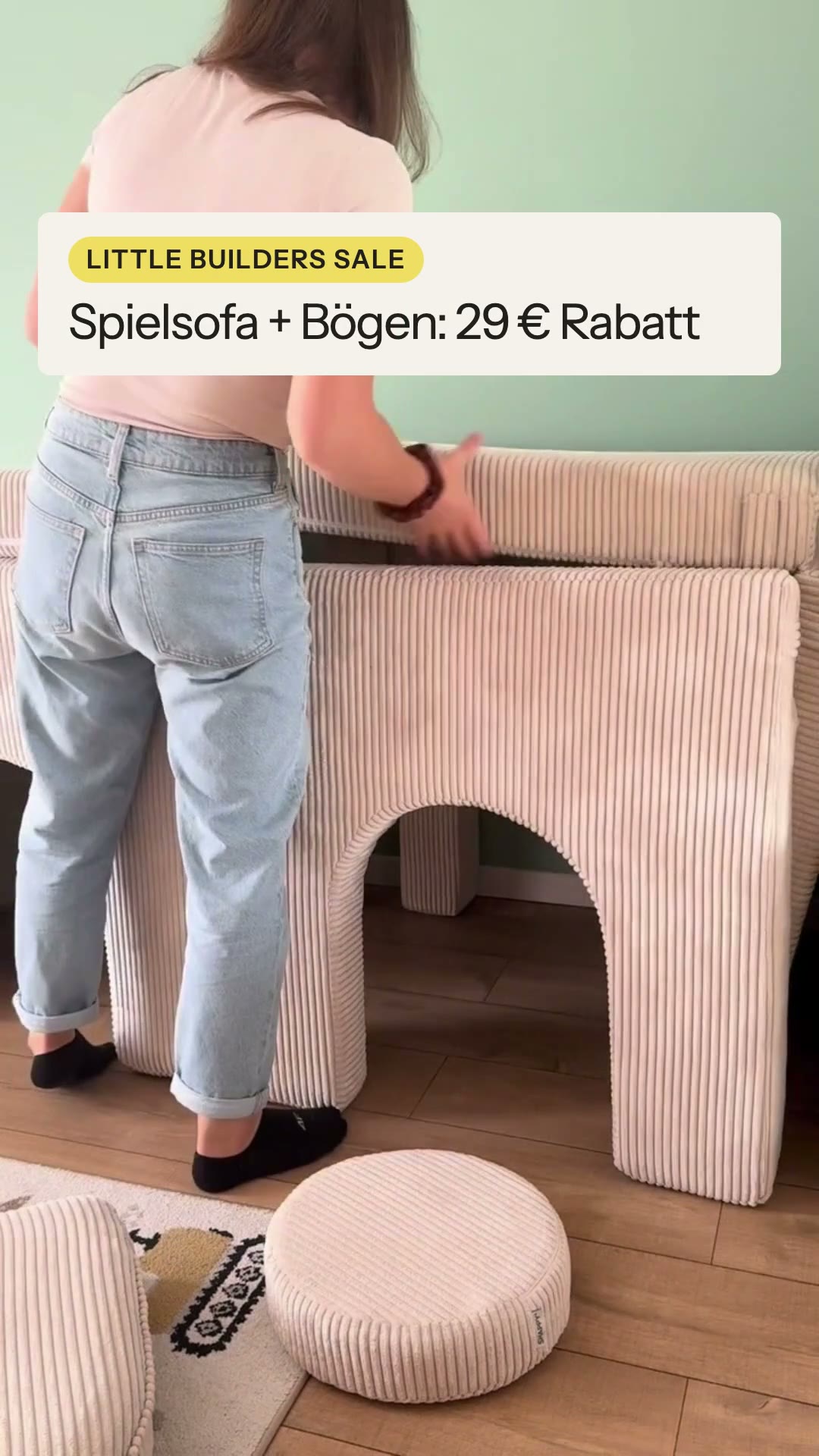 Spielsofa + Bögen: 29 € Rabatt im Set