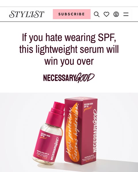 The SPF that doesn't feel like SPF.