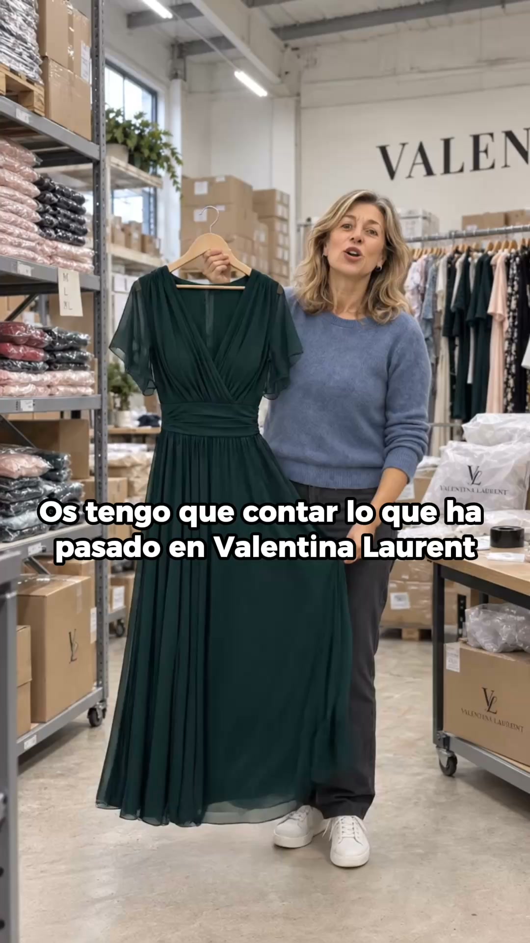 Llevé Valentina Laurent yo sola durante 19 años. Después acabé en el hospital.