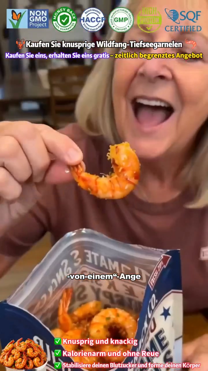 Bye-bye, langweilige Snacks! Diese Garnelenschwänze sind der neue Crunch-Kick!
