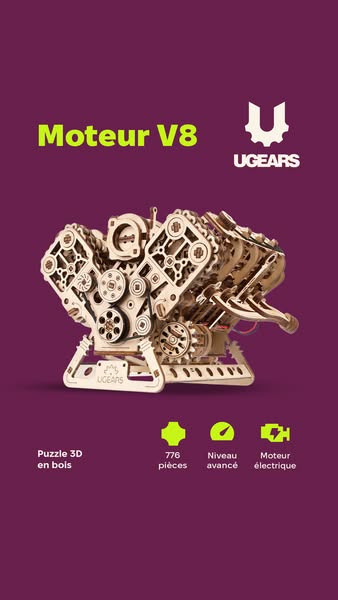 Découvrez le puzzle 3D en bois Ugears