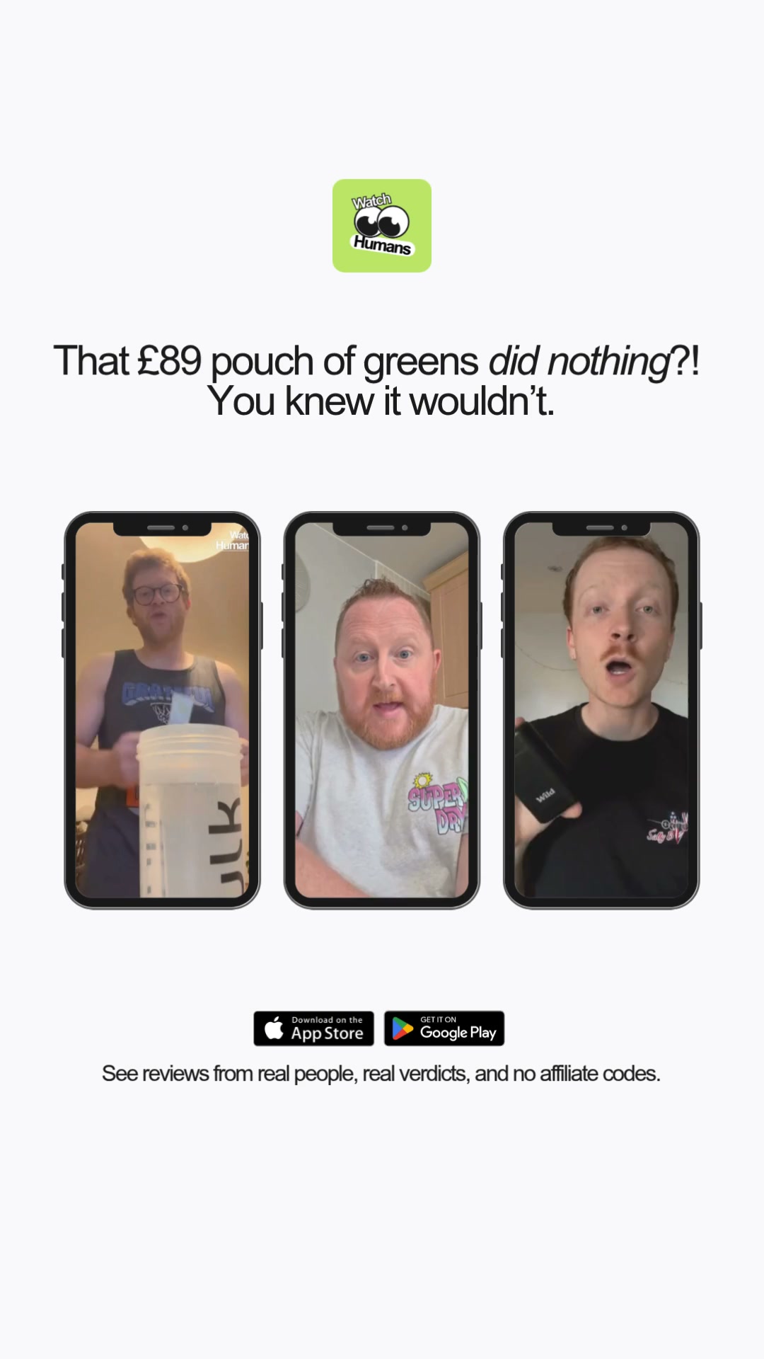 Download our app that sends you new products to review every month.