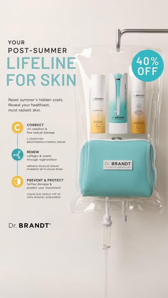 Get 40% Off Post-Summer Reset