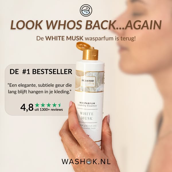 White Musk Bestseller – Nu Terug op Voorraad!