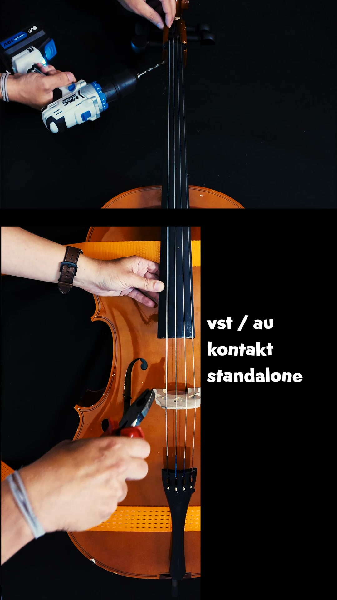 A dead cello, brought back to life