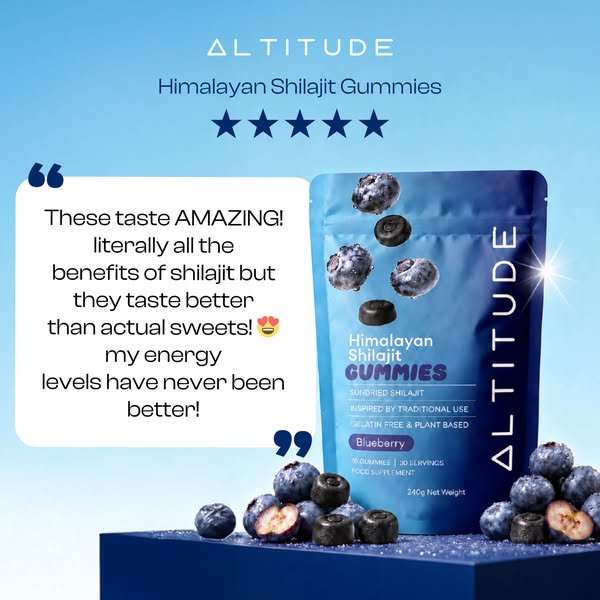 Altitude Himalayan Shilajit Gummies