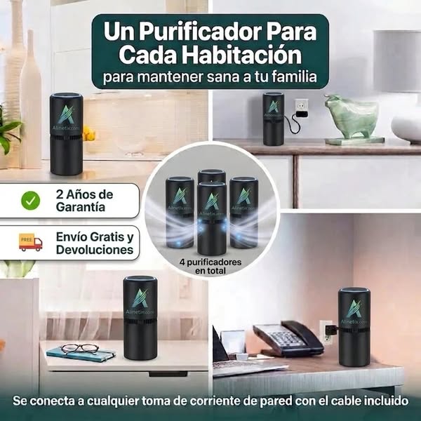 Aire limpio 24 horas al día