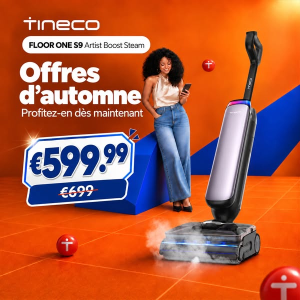Les offres d’automne Tineco