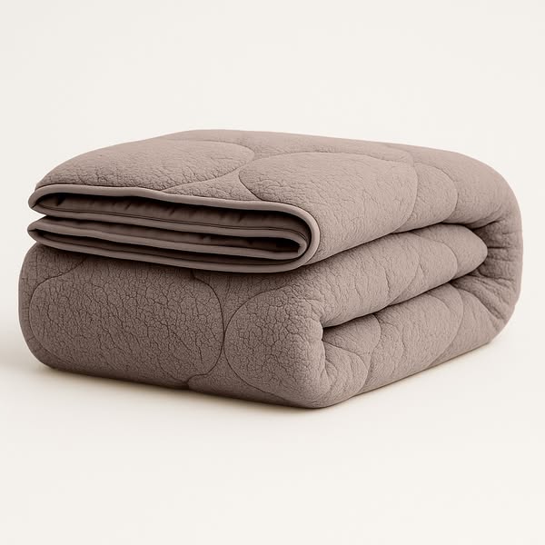 Teddy™ Decke ohne Bettbezug | Waschbare Decke | Blush Pink - Komfort
