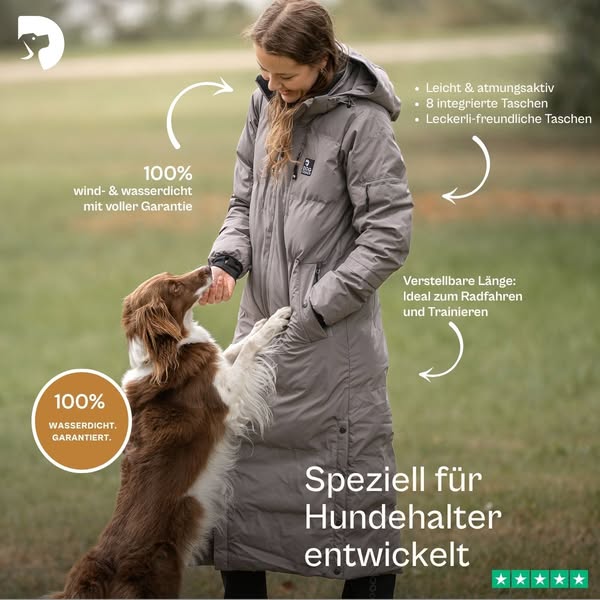Dein neuer Lieblingsmantel fürs Gassigehen