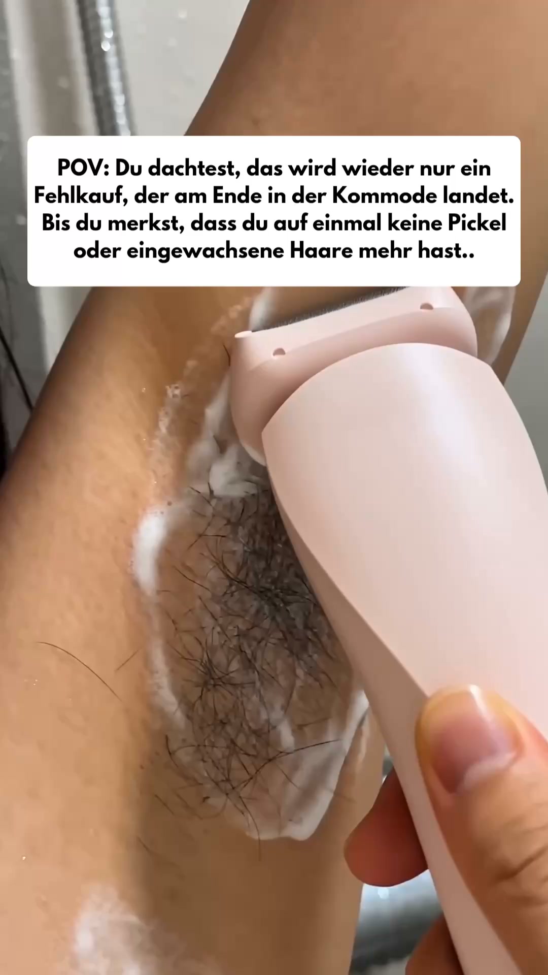 Nicht deine Haut. Dein Rasierer.