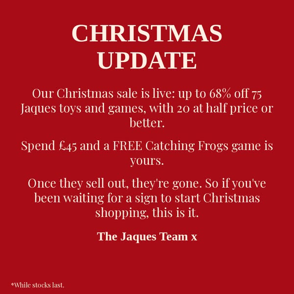Jaques of London | Wooden Toys & Games Since 1795