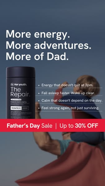 Father's Day Sale — Up to 30% OFF for a limited time.