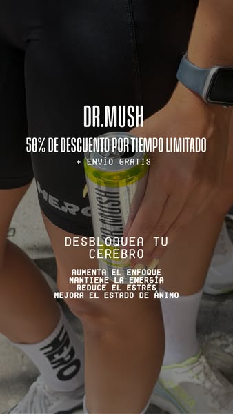 Dr. Mush 50% de descuento + envío gratis