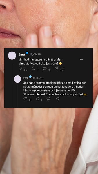Ge huden ny spänst i klimakteriet