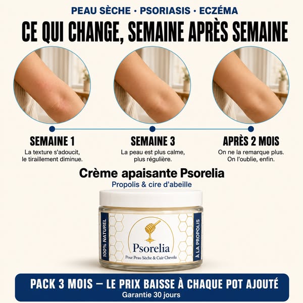 Psorelia – Pack 3 mois, prix dégressif