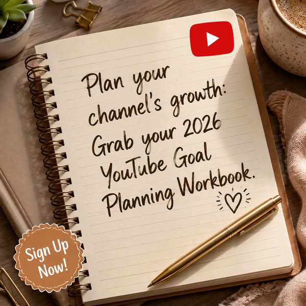 NEW YouTube Masterclass For Women