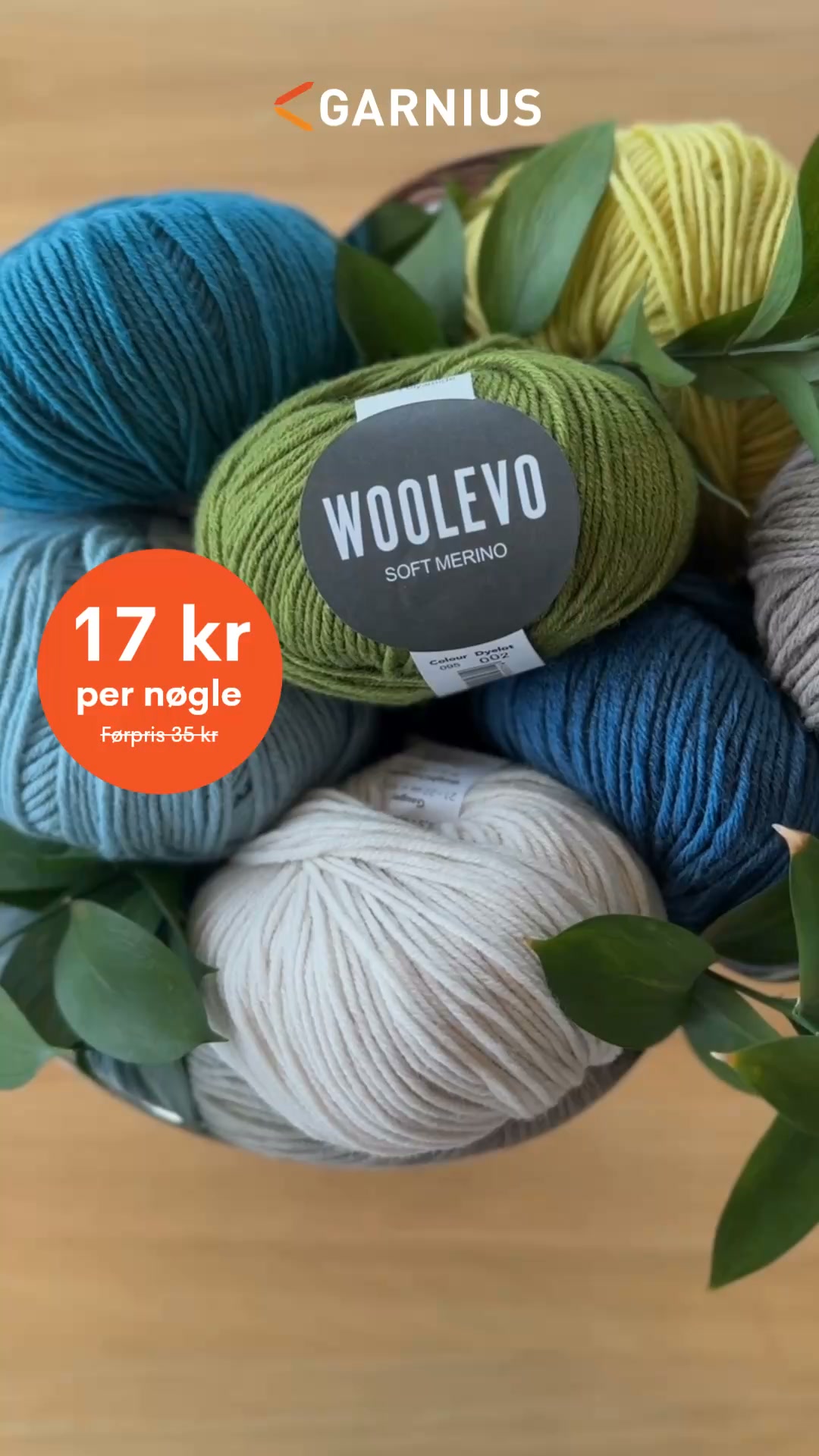Blød merino til halv pris