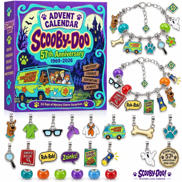 Scooby-Doo Charm Bracelet Kit Advent Calendar