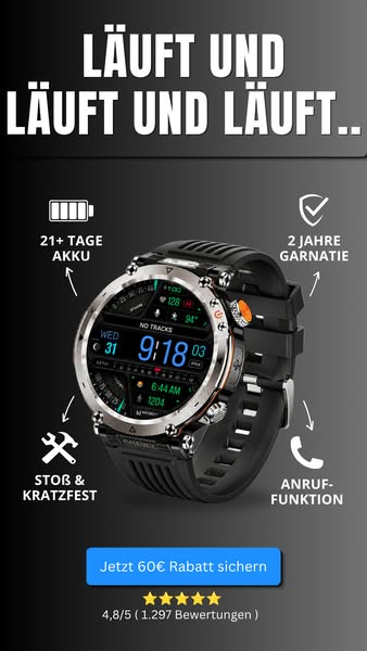Die stabilste Smartwatch 2026!