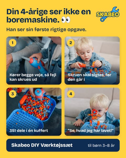 351 dele til små byggemestre