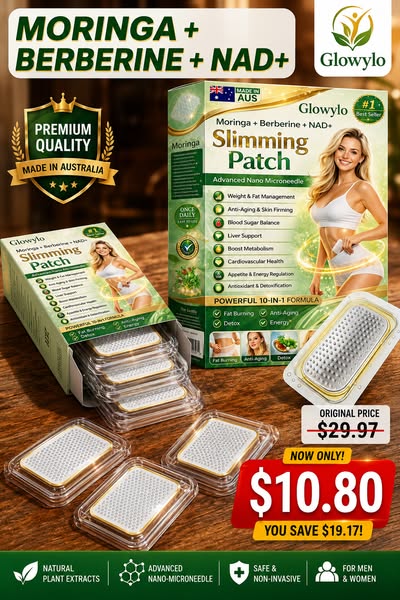 Glowylo® Berberine Slimming Patch | No-Pill Weight Management Support