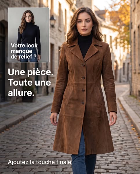 Le manteau qui signe votre look