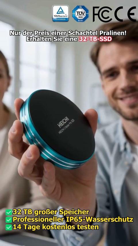 CHIP-MANGEL ALERT: LETZTE CHARGE! 50 % RABATT AUF DIE 32TB MAG-SYNC™ HYPER SSD!