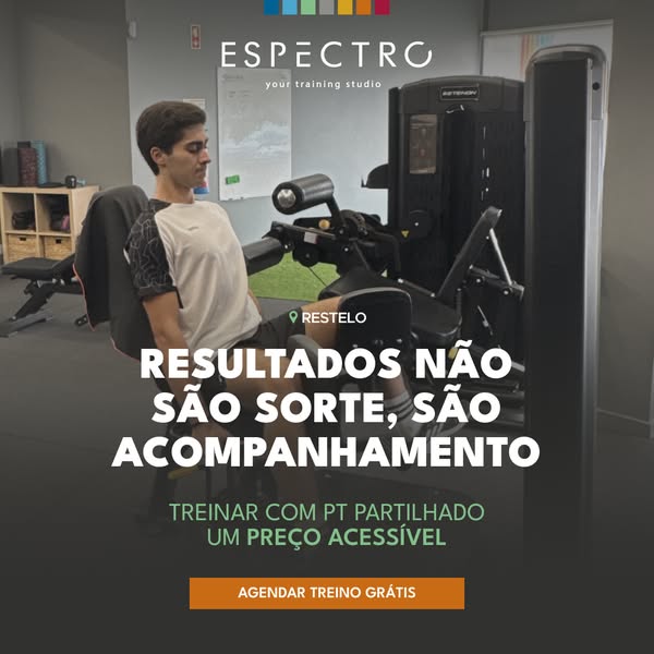 Nunca mais treinas sozinho