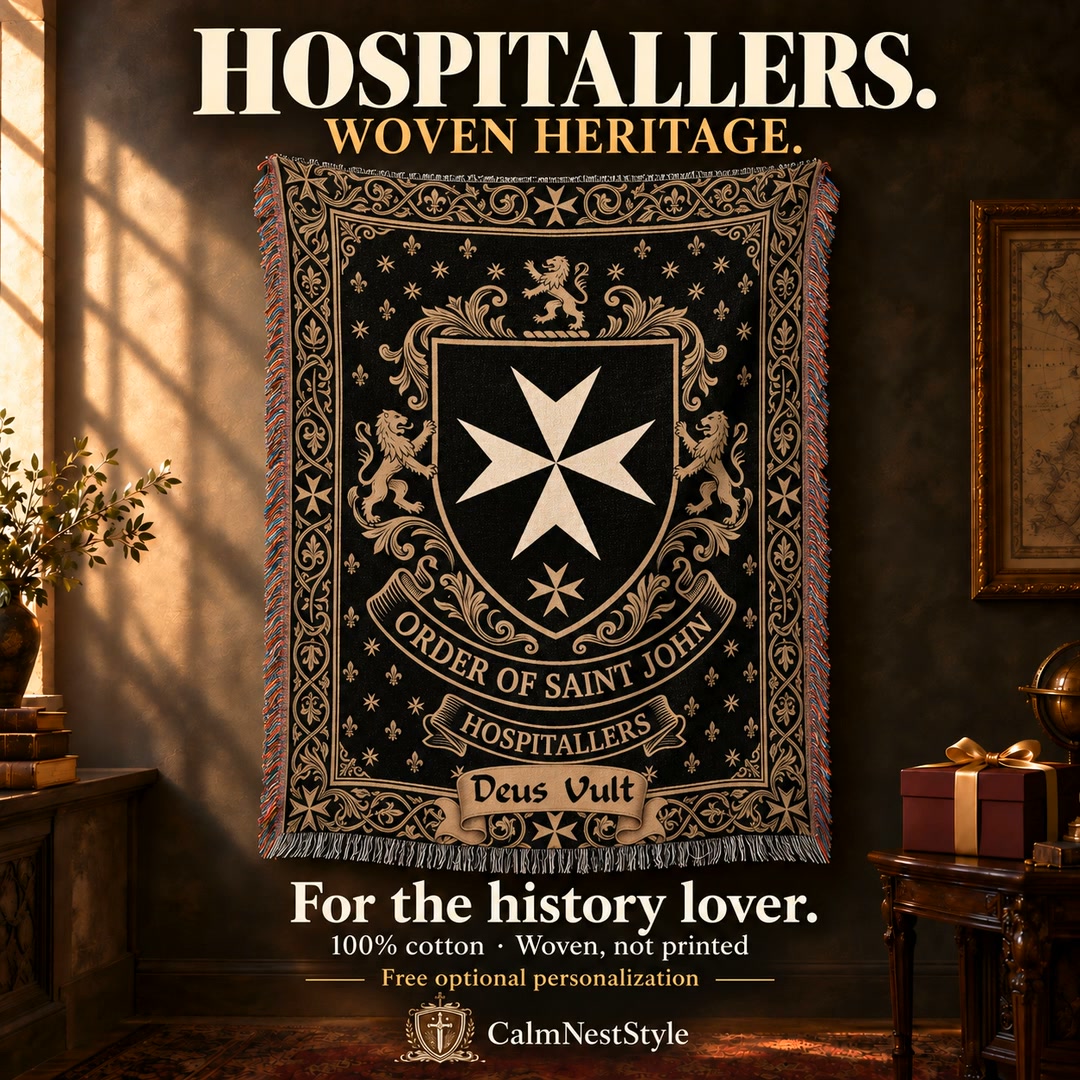 The Hospitaller Cross, Woven in Gold