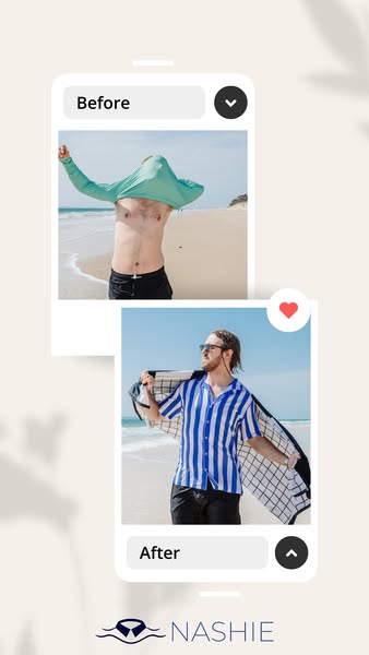 The Nashie - Finally Look Good & Cover Up While Swimming