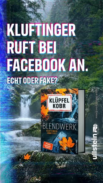 »Blendwerk« von Deutschlands erfolgreichstem Autorenduo Volker Klüpfel und Michael Kobr