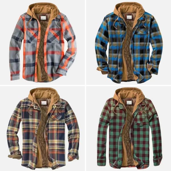 Maxime | Veste Patchwork à Carreaux