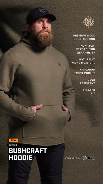 JUST LANDED: BUSHCRAFT HOODIE