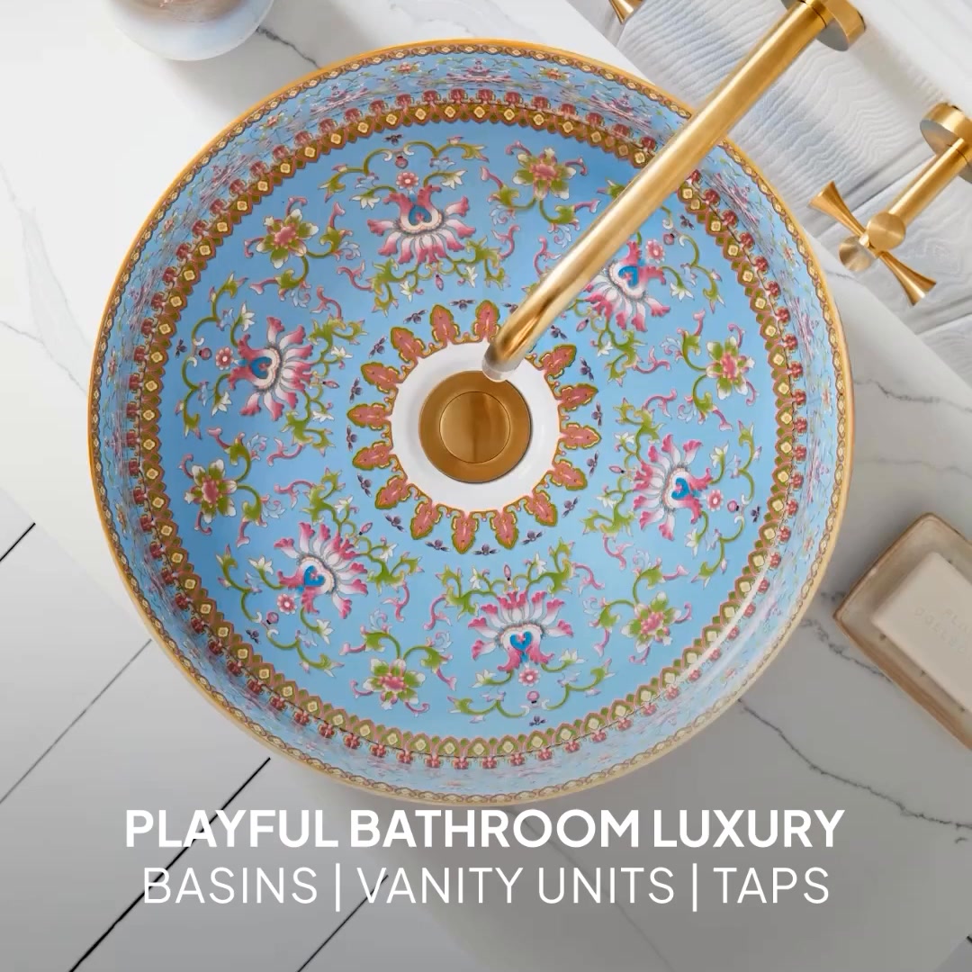 Playful Bathroom Luxury