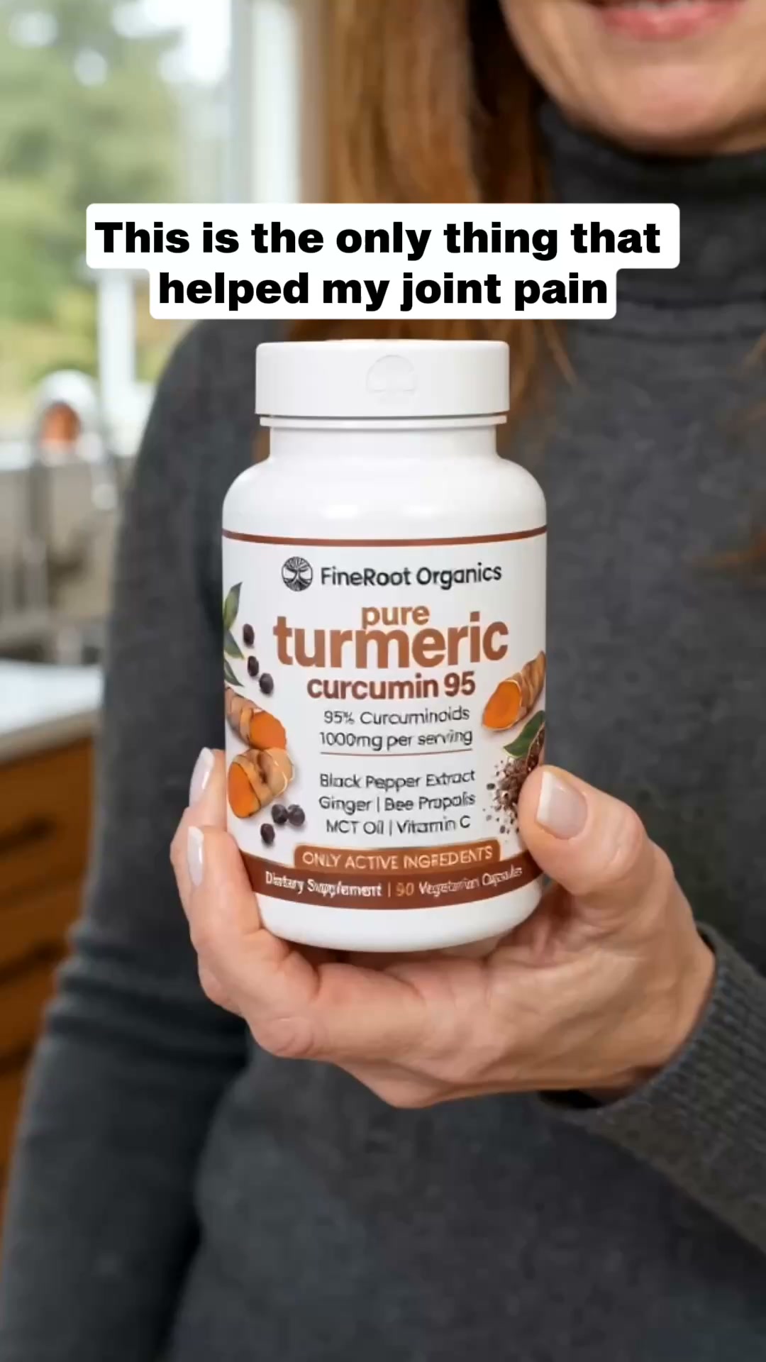 Clinically Dosed Turmeric with No Fillers