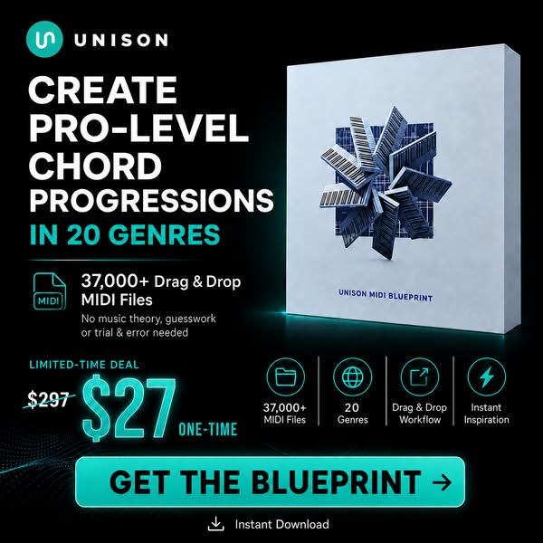 Get The Unison MIDI Blueprint For 91% Off Now