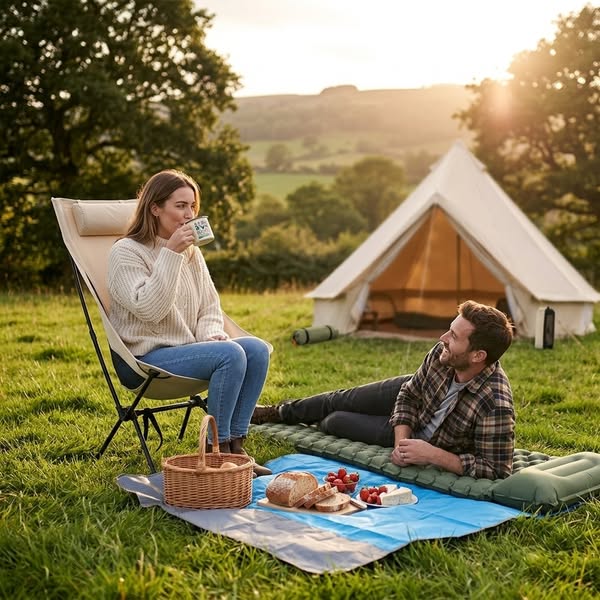 The Complete Camp Set — Chair, Mat & Beach Blanket | NOBRELTO