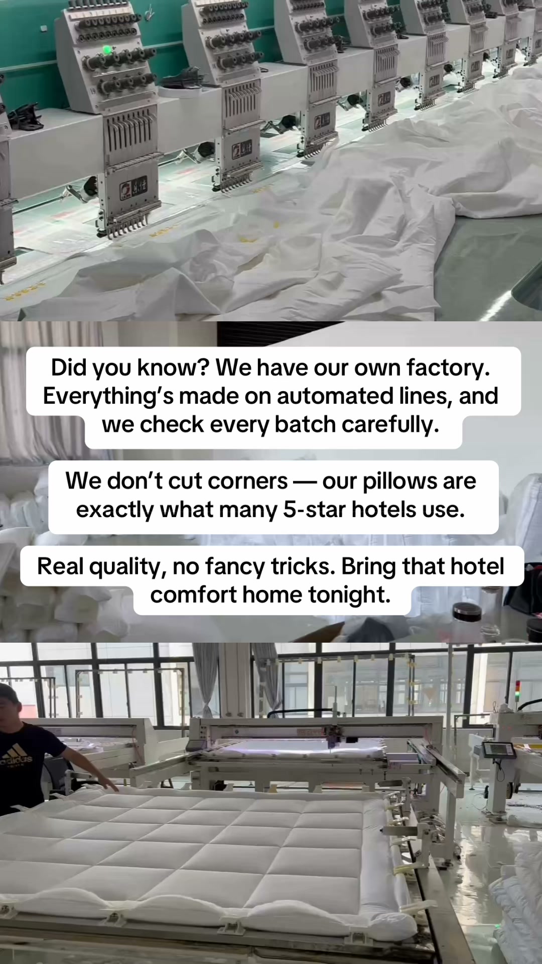 Bring Hotel Sleep Home.