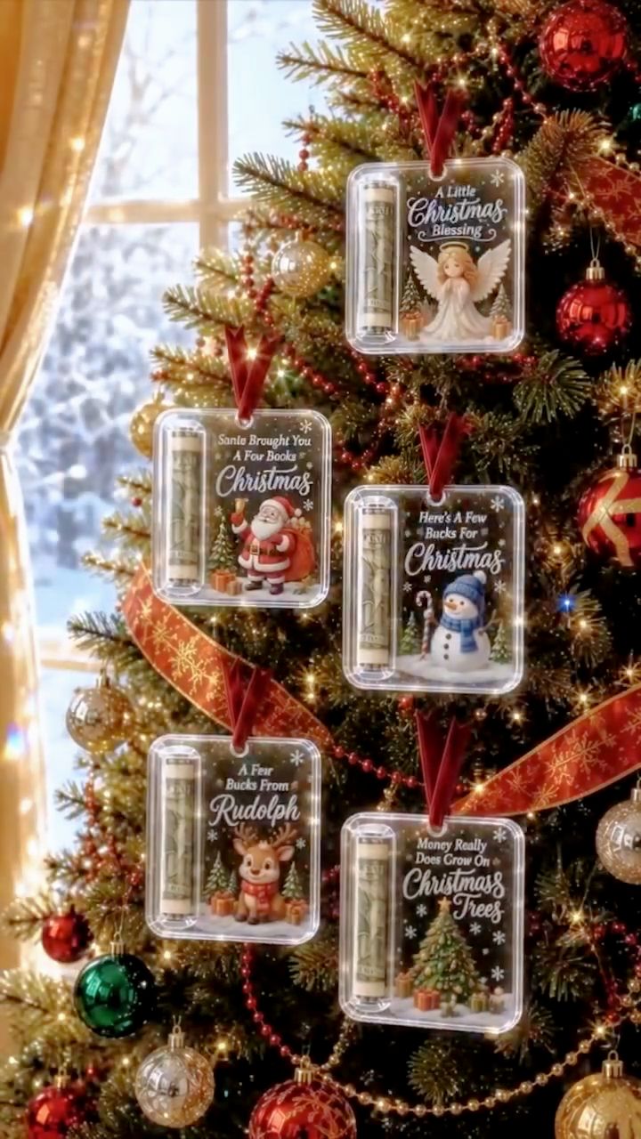 Weihnachts-Geldgeschenk-Deko – Lassen Sie Bargeld wie ein echtes Weihnachtsgeschenk wirken