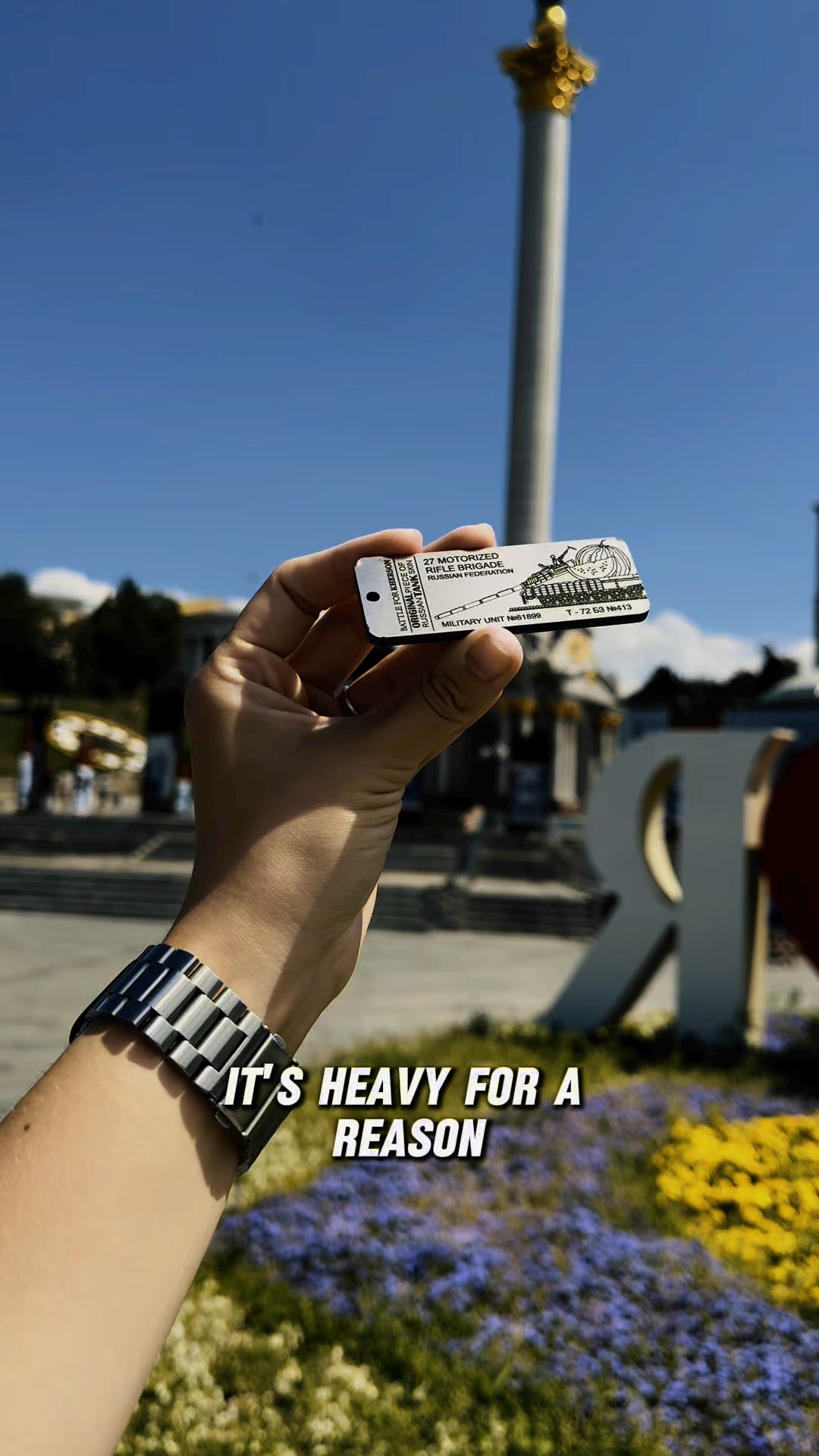 Own a Piece of Defeated Russian Tank